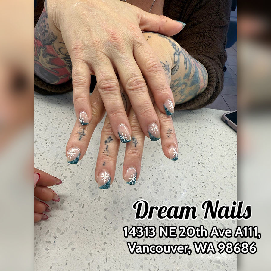 Winter Nail Designs in Vancouver, WA – Dream Nails Seasonal Styles